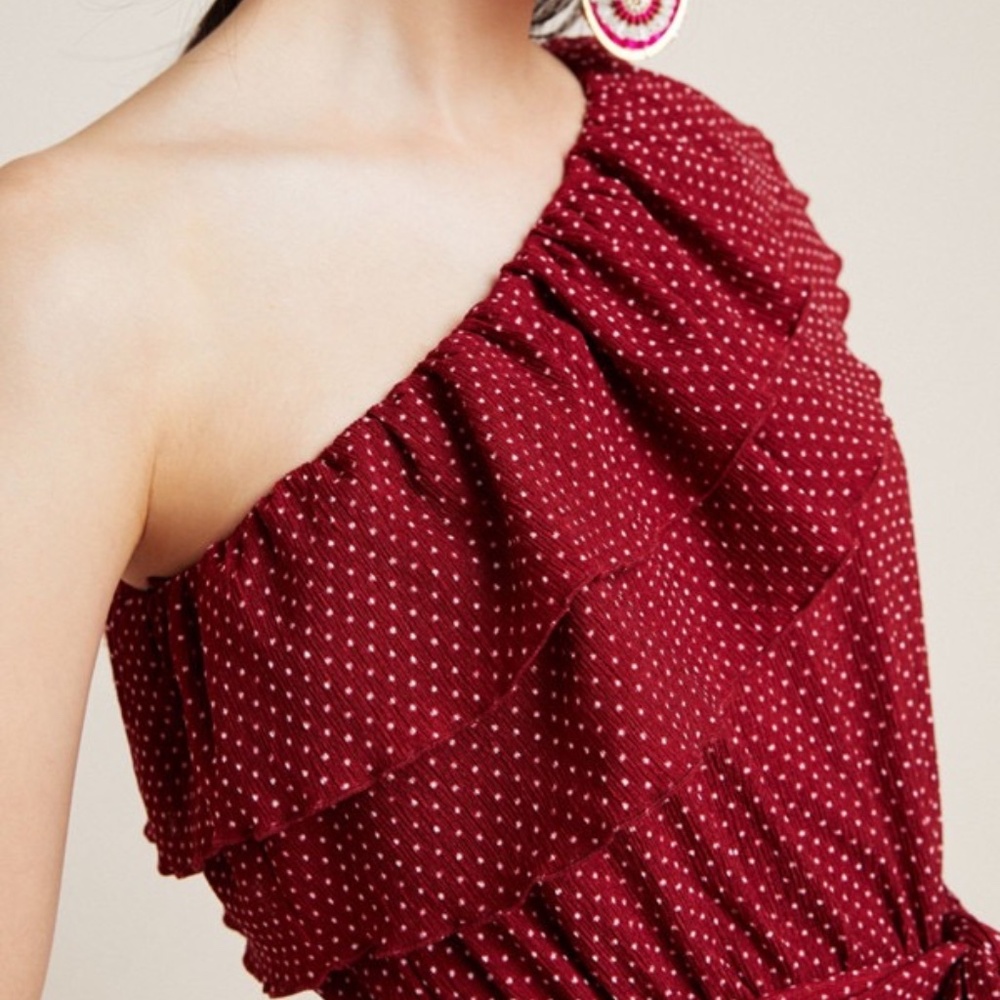 Maeve Rita Ruffled One-Shoulder Top - Picture 3 of 6